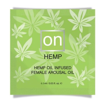 Пробник возбуждающего масла Sensuva - ON for Her Hemp Infused Arousal Oil (0,5 мл) SO3544 фото