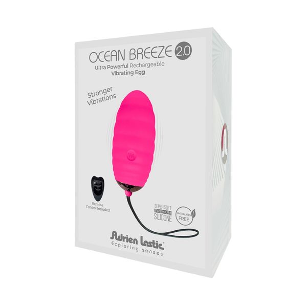 Виброяйцо Adrien Lastic Ocean Breeze 2.0 Pink SO7028 фото