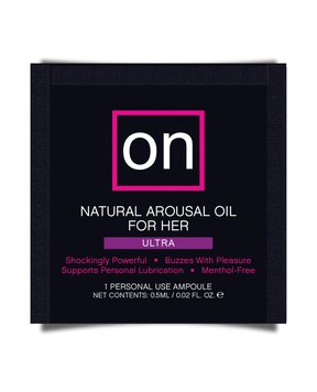 Пробник возбуждающего масла Sensuva - ON Arousal Oil for Her Ultra (0,5 мл) SO3545 фото