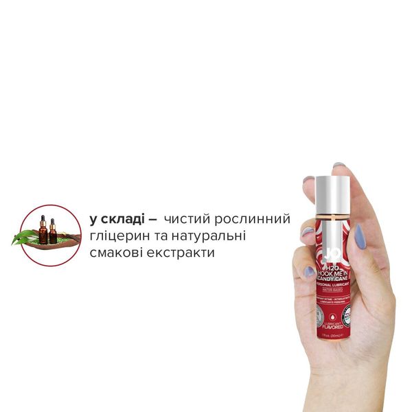 Набір лубрикантів JO Naughty or Nice Gift Set – Candy Cane & Gingerbread (2×30 мл) SO6163 фото