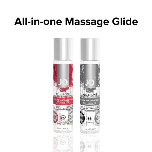 Гель для массажа на силиконовой основе JO ALL-IN-ONE MASSAGE GLIDE - FRAGANCE FREE (30 мл) SO1513 фото