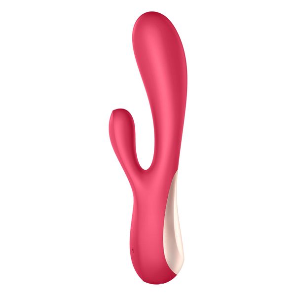 Смарт вибратор-кролик Satisfyer Mono Flex Red, 2 мотора, управление через интернет SO3900 фото