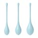 Набор йони бусин Satisfyer Yoni Power 2 Light Blue, диаметр 2-2,5-3см, вес 22-44-73гр SO5548 фото 2