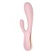 Смарт вібратор-кролик Satisfyer Mono Flex Mauve, 2 мотори, керування через інтернет SO3902 фото 2