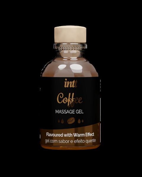 Массажный гель для интимных зон Intt Coffee (30 мл) разогревающий SO3508 фото