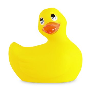 Вибромассажер уточка I Rub My Duckie - Classic Yellow v2.0, скромняжка SO1594 фото