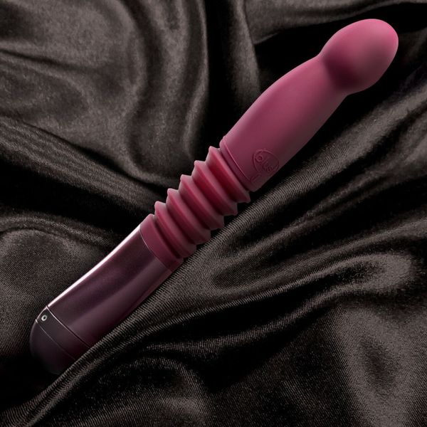 Пульсатор Temptasia by Blush - Trixie Thrusting Dildo - Wine Red SO8835 фото