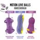 Вагінальні кульки з перлинним масажем FeelzToys Motion Love Balls Foxy з пультом ДК, 7 режимів SO3854 фото 3