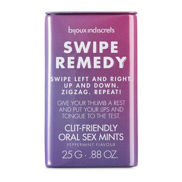 Мятные конфеты Bijoux Indiscrets Swipe Remedy – clitherapy oral sex mints, без сахара SO5911 фото