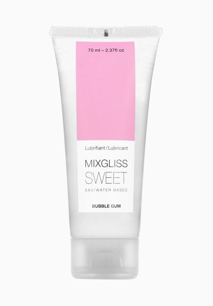 Лубрикант на водній основі MixGliss SWEET BUBBLE GUM (70 мл) SO1357 фото