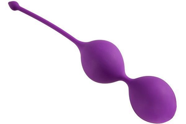 Вагінальні кульки Alive U-Tone Balls Purple, діаметр 3,5 см, вага 77 г AL40563 фото