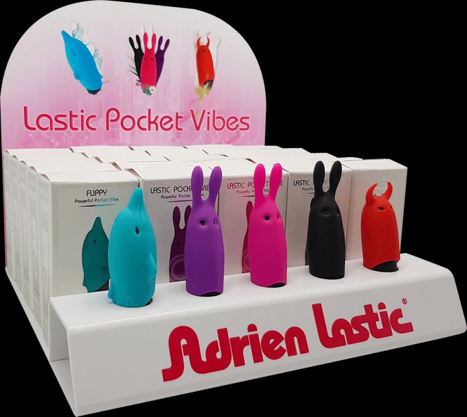 Набор вибраторов Adrien Lastic Promo Pack Pocket Vibe (25 шт + тестеры) AD90505 фото