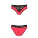 Трусики с широкой резинкой и кружевом Passion PS001 PANTIES L, red-black SO4167 фото 4