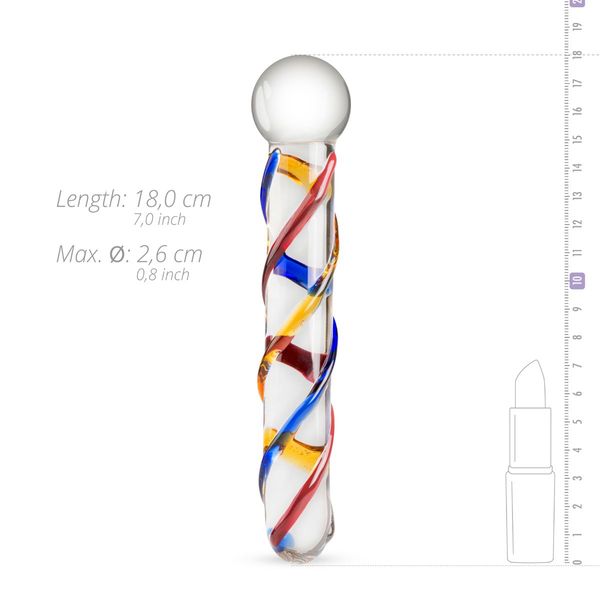 Стеклянный дилдо Gildo Glass Dildo No. 10 SO4423 фото