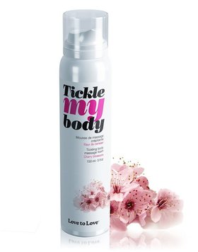 Масажна піна Love To Love TICKLE MY BODY Cherry Blossom (150 мл) зволожувальна SO2714 фото