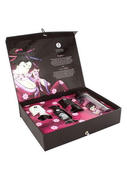 Подарунковий набір Shunga NAUGHTY Cosmetic Kit: змазка та стимулювальні засоби для нього та для неї SO6896 фото