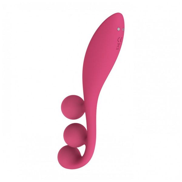 Универсальный вибратор Satisfyer Tri Ball 1, 3 мотора, гнется SO7785 фото