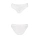 Трусики з широкою гумкою і мереживом Passion PS001 PANTIES L, white SO4171 фото 4