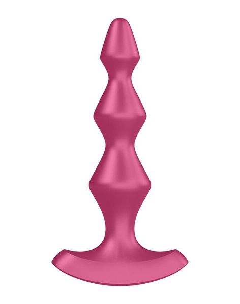 Анальный стимулятор-бусины с двумя моторами Satisfyer Lolli-Plug 1 Berry SO4925 фото