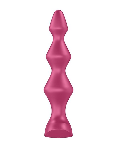 Анальный стимулятор-бусины с двумя моторами Satisfyer Lolli-Plug 1 Berry SO4925 фото