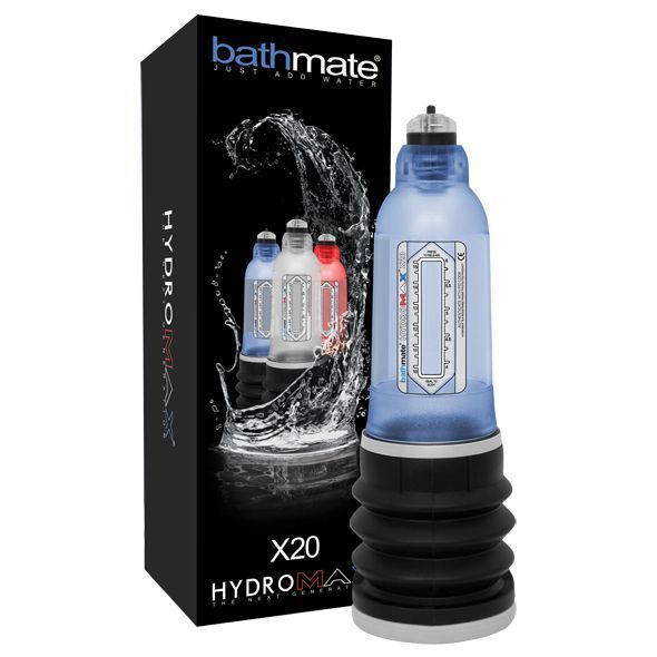 Гідропомпа Bathmate Hydromax 5 Blue (X20), для члена довжиною від 7,5 до 12,5 см, діаметр до 4,5 см HM-20-AB фото