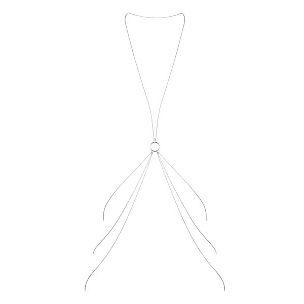 Цепочка для тела Bijoux Indiscrets Magnifique 8 Body Chain — Silver SO5923 фото