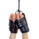 Манжеты для подвеса за руки Art of Sex – Kinky Hand Cuffs For Suspension, черные, натуральная кожа SO5183 фото 1