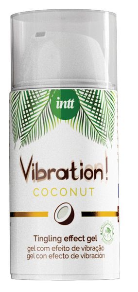 Жидкий вибратор Intt Vibration Coconut Vegan (15 мл) SO5972 фото