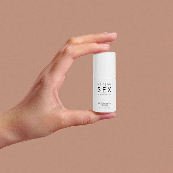 Масло для возбуждения Bijoux Indiscrets SLOW SEX Arousal Sex Oil CBD (30 мл) SO9342 фото