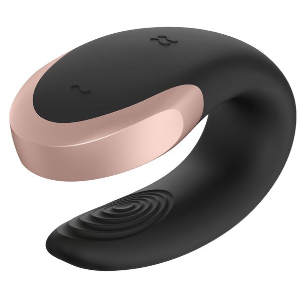 Смарт-вибратор для пар Satisfyer Double Love (Black) SO4930 фото