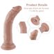 Реалістичний фалоімітатор для секс-машин Hismith 7.5″ Flexible Silicone Dildo, система KlicLok SO6203 фото 2