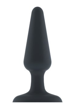 Анальная пробка с вибрацией Dorcel Best Vibe Plug M, макс. диаметр 4,1см, soft-touch силикон SO2139 фото