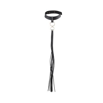 Чокер Bijoux Indiscrets MAZE - Tassel Chocker Black SO2652 фото