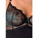 Корсет з пажами Passion Exclusive FLORIS CORSET S/M, black, трусики PS23708 фото 5