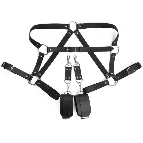 Бондажный набор Art of Sex – Bondage set Anasteisha L-2XL, черный SO6697 фото