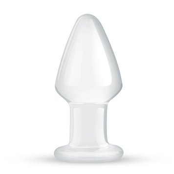 Скляна анальна пробка Gildo Glass Buttplug No. 25 SO4416 фото