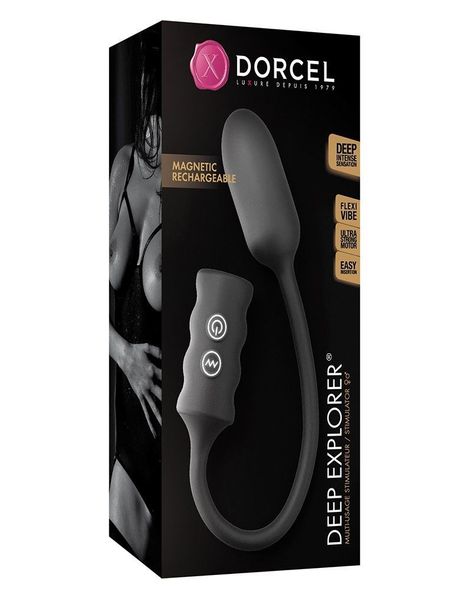 Виброяйце Dorcel Deep Explorer, підходить для вагінальної та анальної стимуляції, потужне SO2948 фото