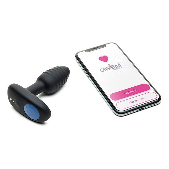 Інтерактивна анальна пробка OhMiBod Lumen powered by KIIROO SO5224 фото