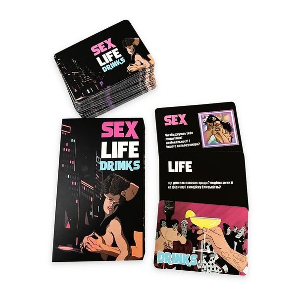 SEX LIFE DRINKS настільна гра SO5026 фото