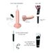 Фалоімітатор, що кінчає Strap-On-Me Squirting Cum Dildo Realistic Vanilla, діам. 3,5 см, силікон SO9016 фото 2